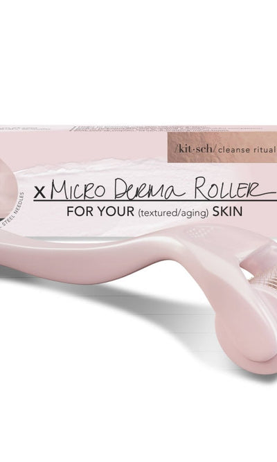 Pink Micro Derma Facial Roller - BEAUTY
