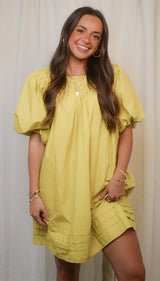 Poppy Puff Sleeve Dress