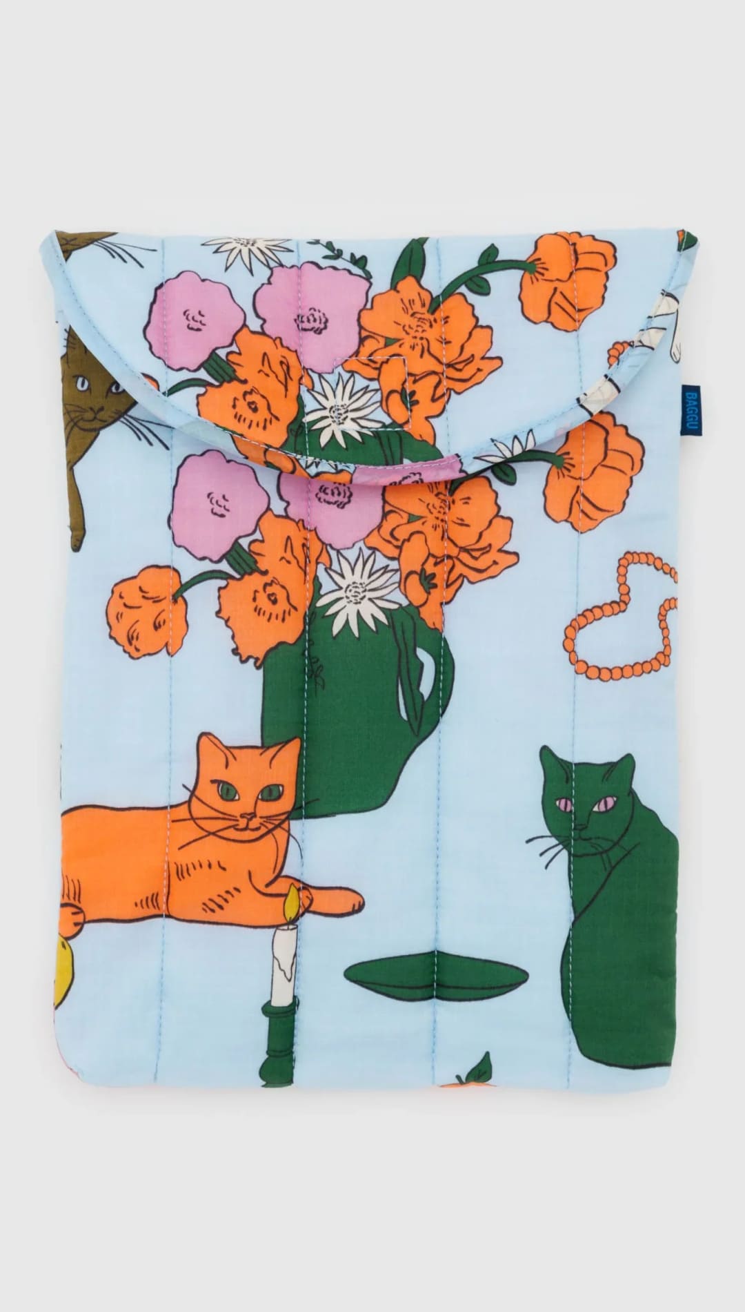 Puffy Laptop Sleeve 13’’/14’’ - Table Cats - 310 Home/Gift
