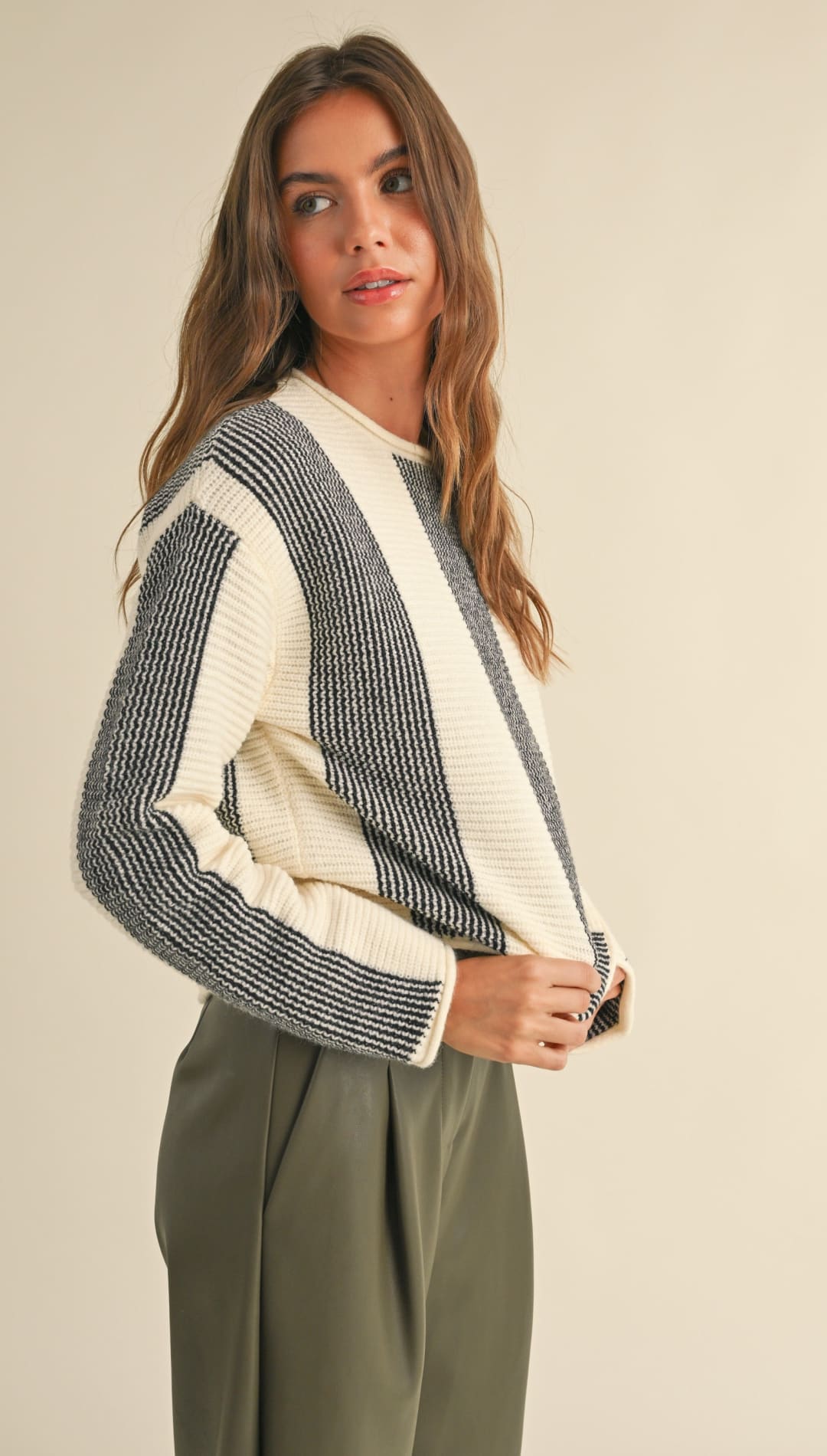 Remi Striped Sweater - 140 Sweaters