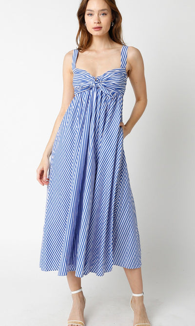 Riviera Stripe Maxi Dress - 180 Dresses