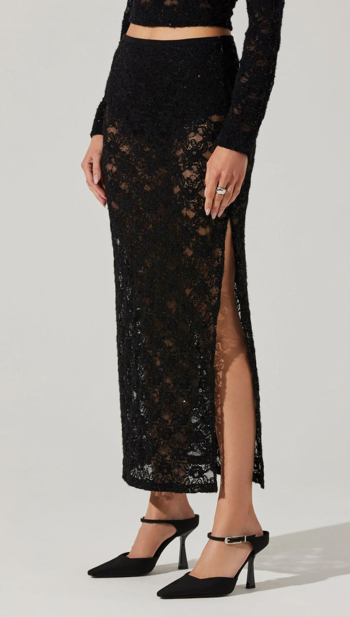 Roux Sequin Lace Skirt - 220 Other Bottoms