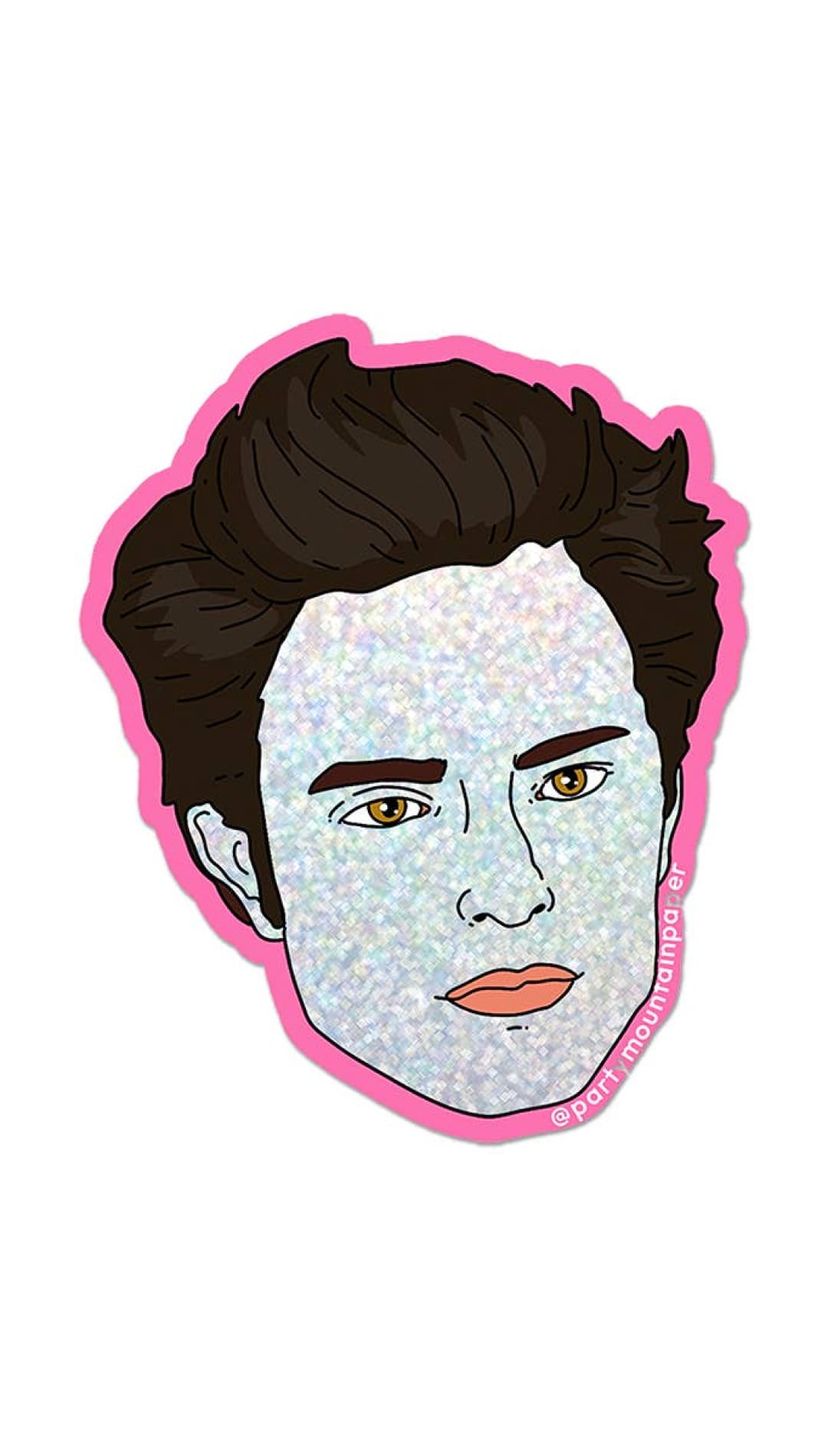 Sparkle Edward Holographic Sticker - 310 Home/Gift