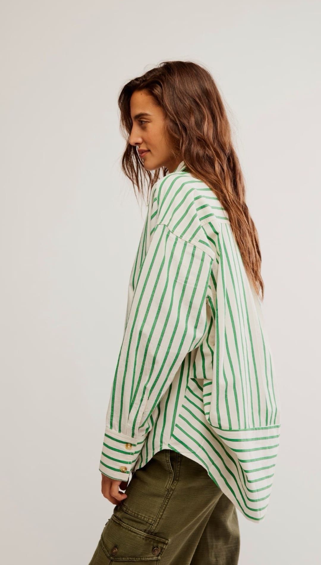 Striped Varsity Vibes Shirt - 110 Long Sleeve