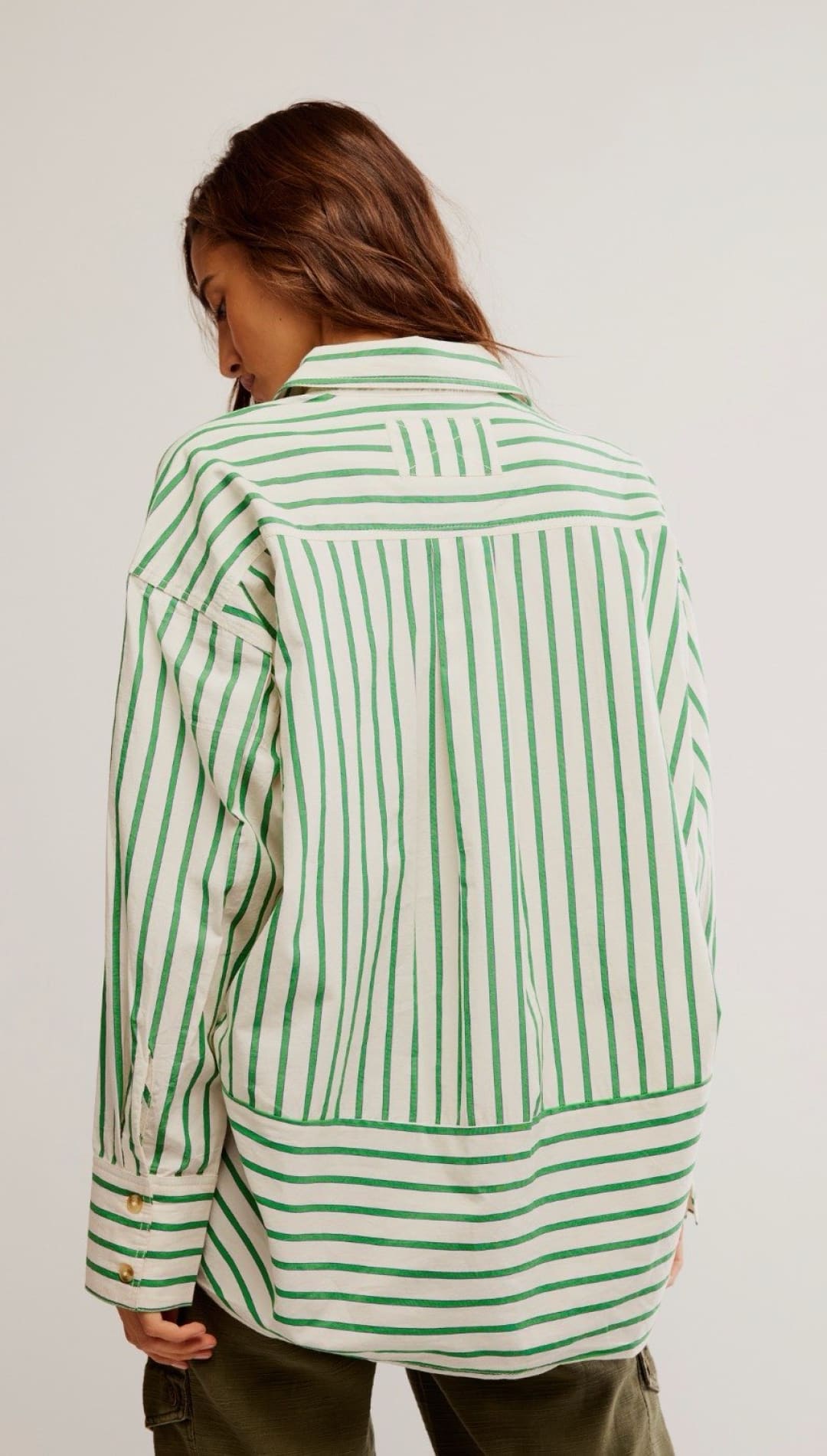 Striped Varsity Vibes Shirt - 110 Long Sleeve