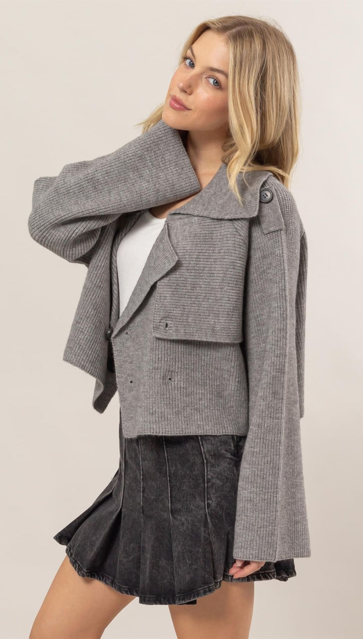 Suri Trench Sweater - 170 Jackets/Outerwear