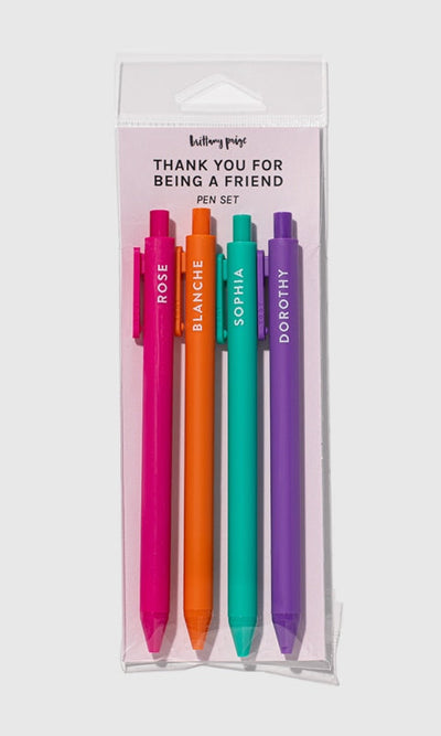 Thank You For Being a Friend Jotter Pen Set - GIFT