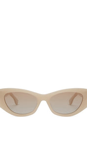 The Adriana Sunglasses - Latte Fade - Sunglasses