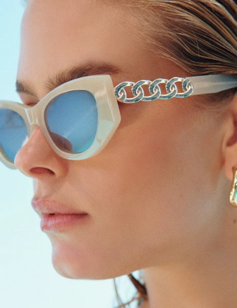 The Adriana Sunglasses - Latte Fade - Sunglasses