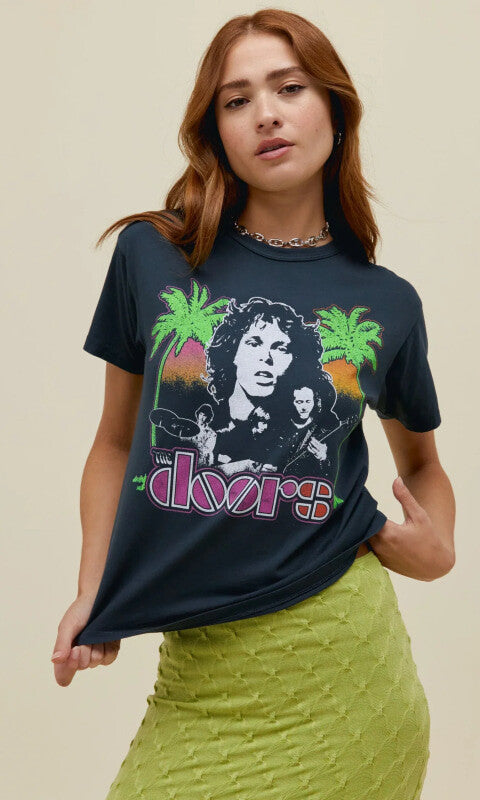 The Doors Palms Ringer Tee - 130 Graphics