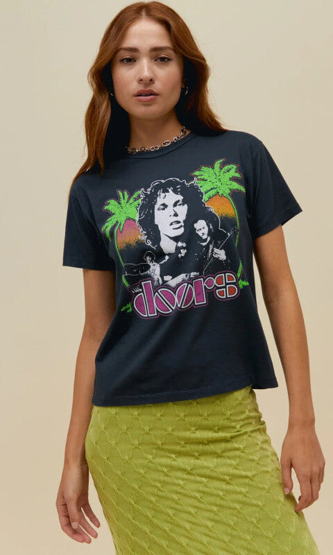 The Doors Palms Ringer Tee - 130 Graphics