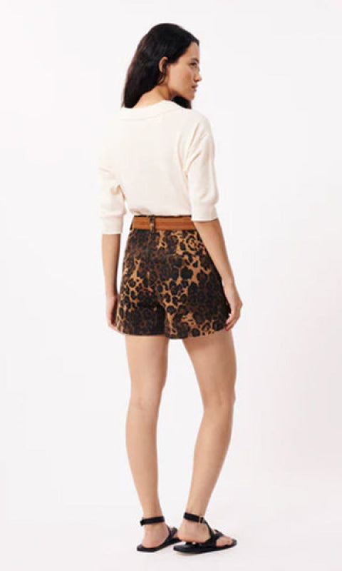Tiffany Leopard Shorts - 220 Other Bottoms