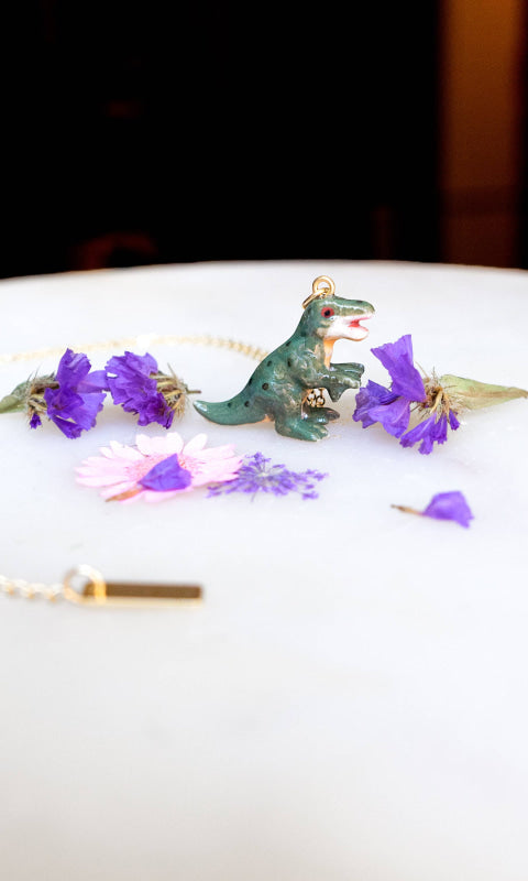 Tiny T Rex Necklace