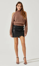 Tori Cold Shoulder Sweater