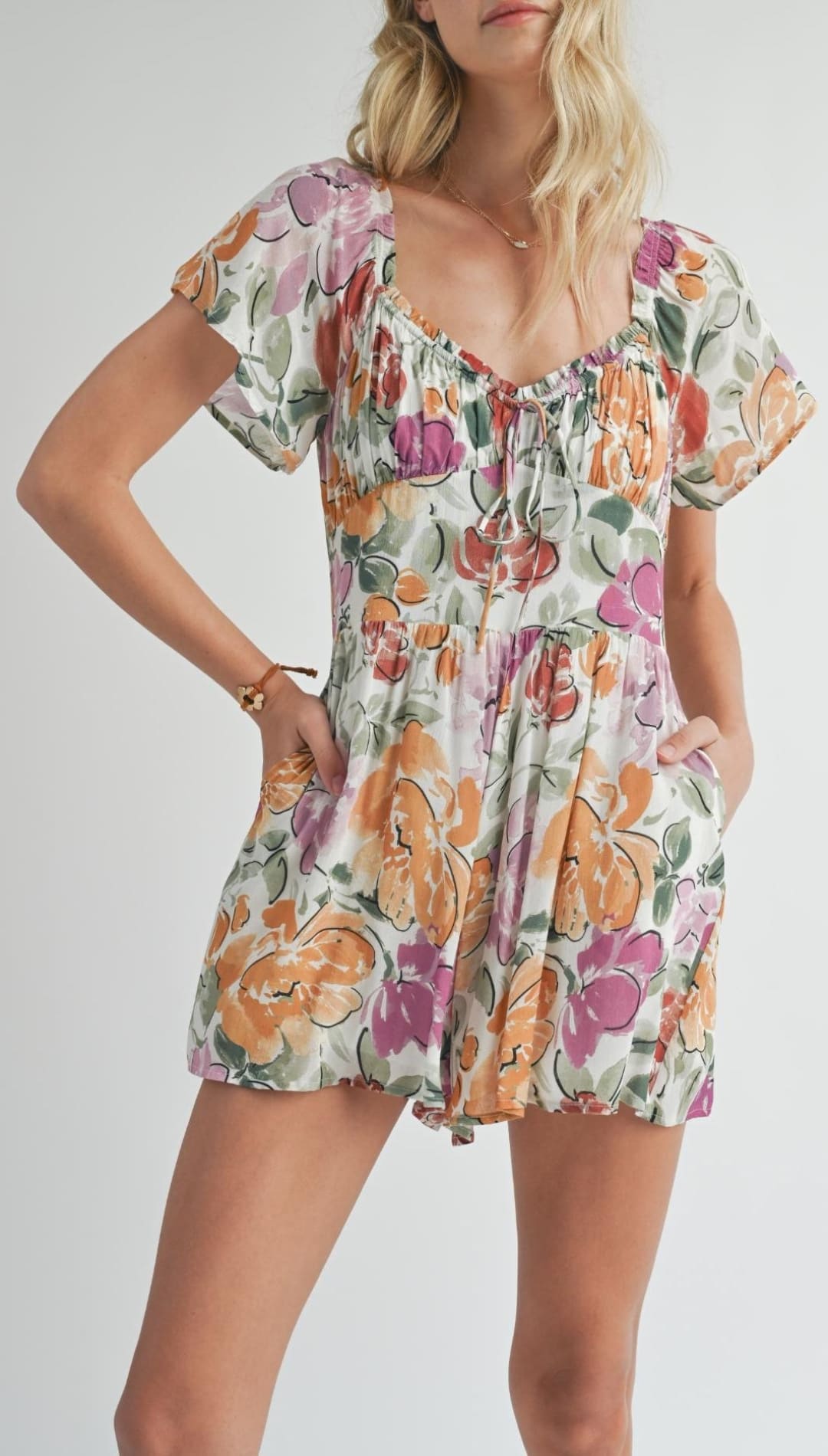 Treasures Floral Romper - 180 Dresses