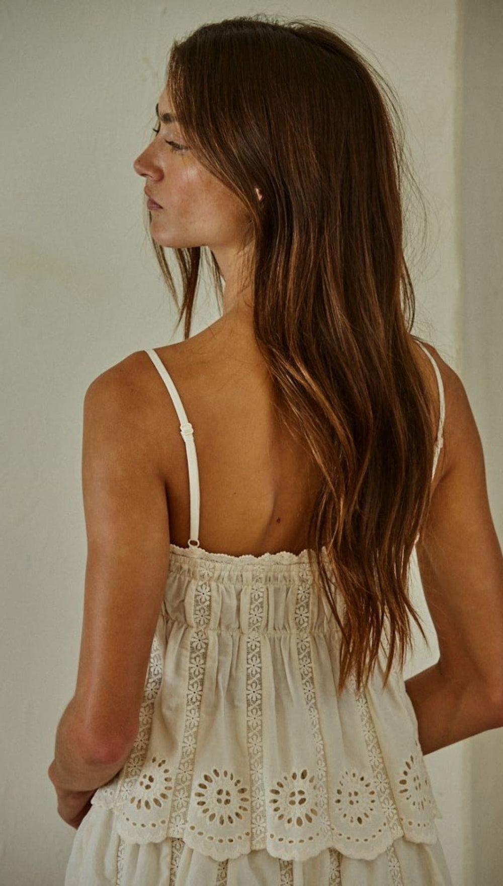 Tulum Eyelet Top - 120 Sleeveless