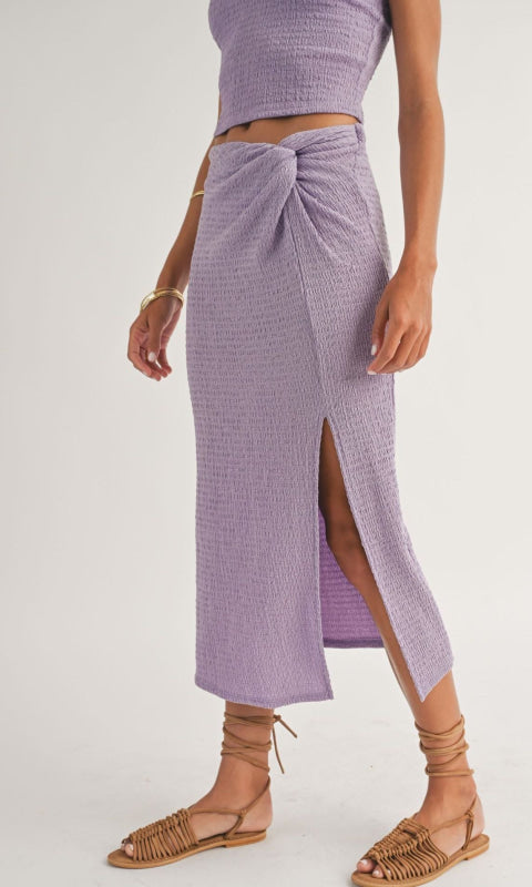 Valley Twisted Midi Skirt - 220 Other Bottoms
