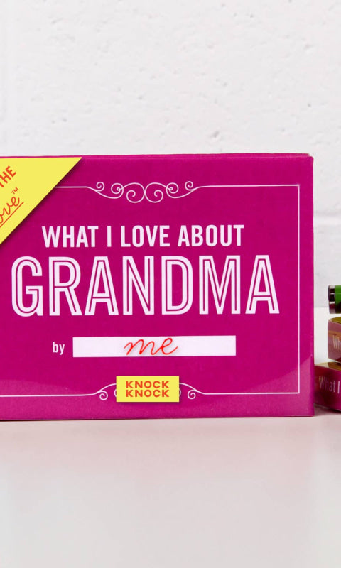 What I Love about Grandma Fill in the Love® Book - 310 Home/Gift