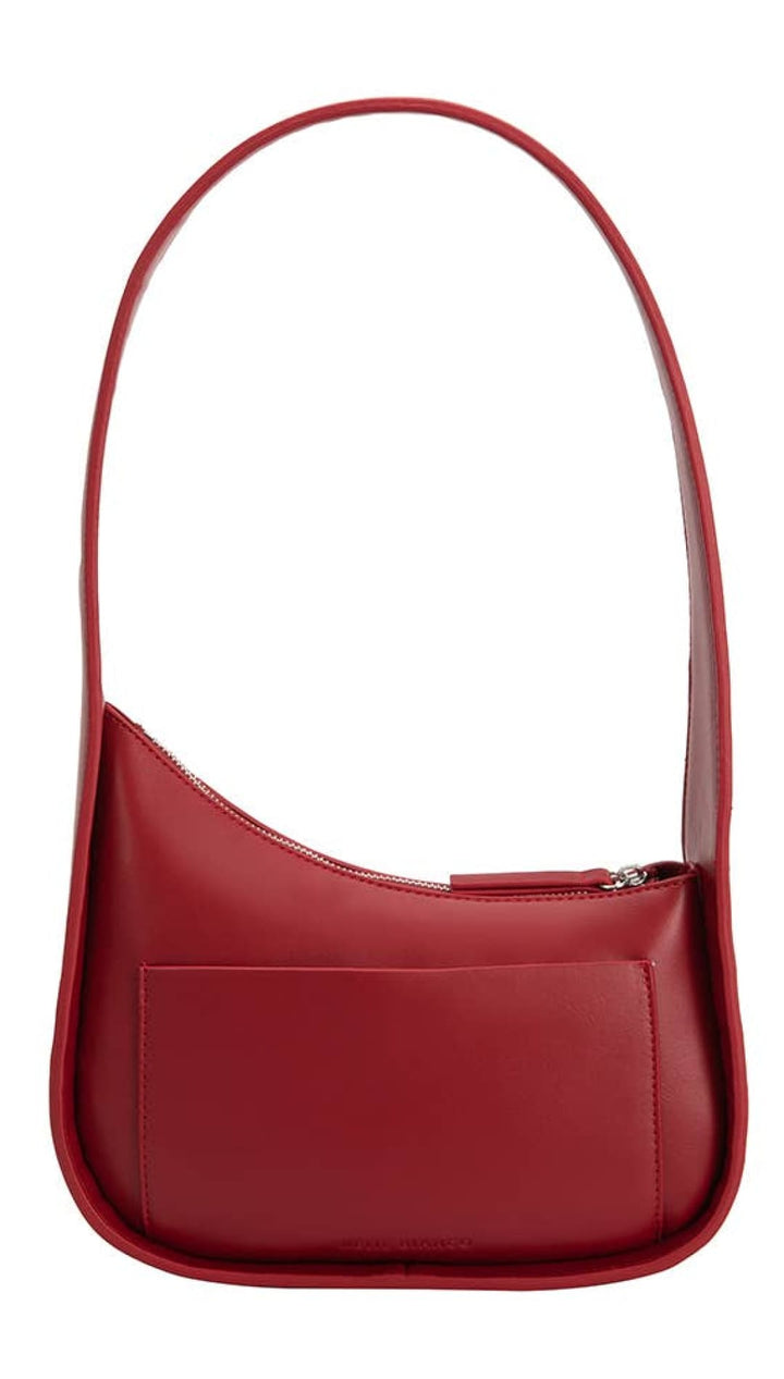 Willow Red Recycled Vegan Shoulder Bag