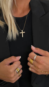 Diamond Cross Necklace