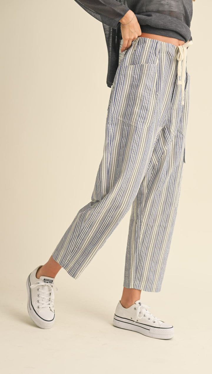 Zoe Stripe Pants - 220 Other Bottoms