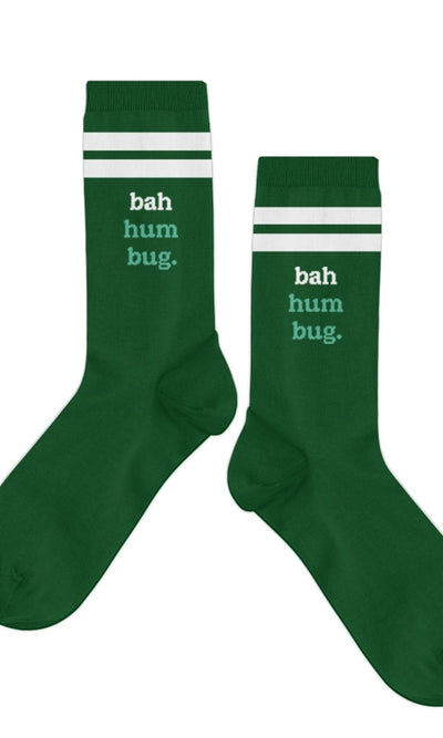 Bah Humbug Holiday Socks - GIFT