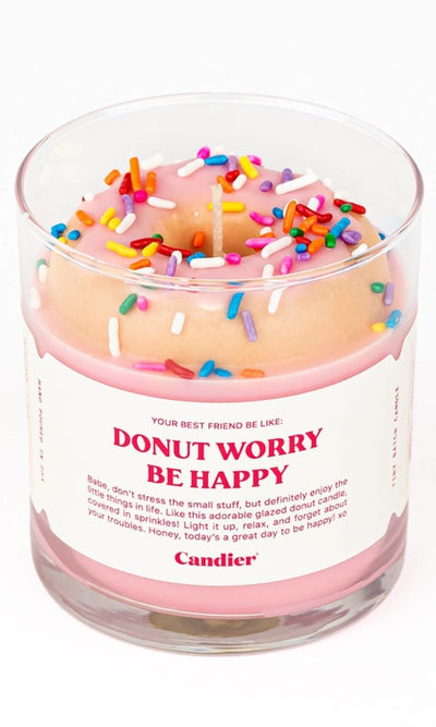 DONUT WORRY CANDLE - GIFT