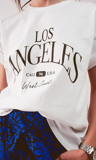 Los Angeles Tee - One Size - Shirts & Tops