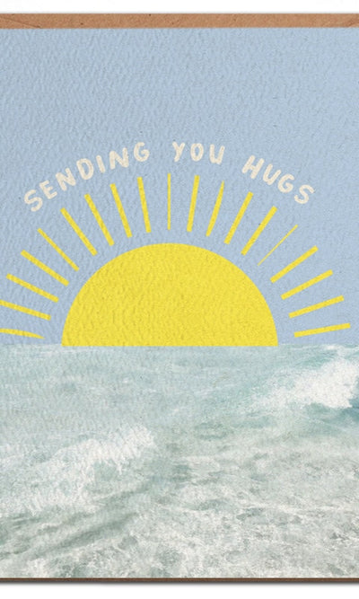 Sending Hugs - Thinking of You Card - GIFT